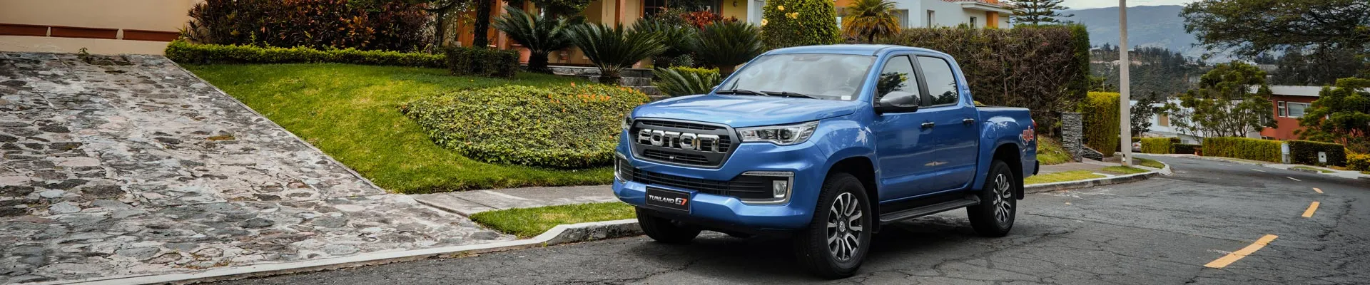 Foton SA- blue double cab