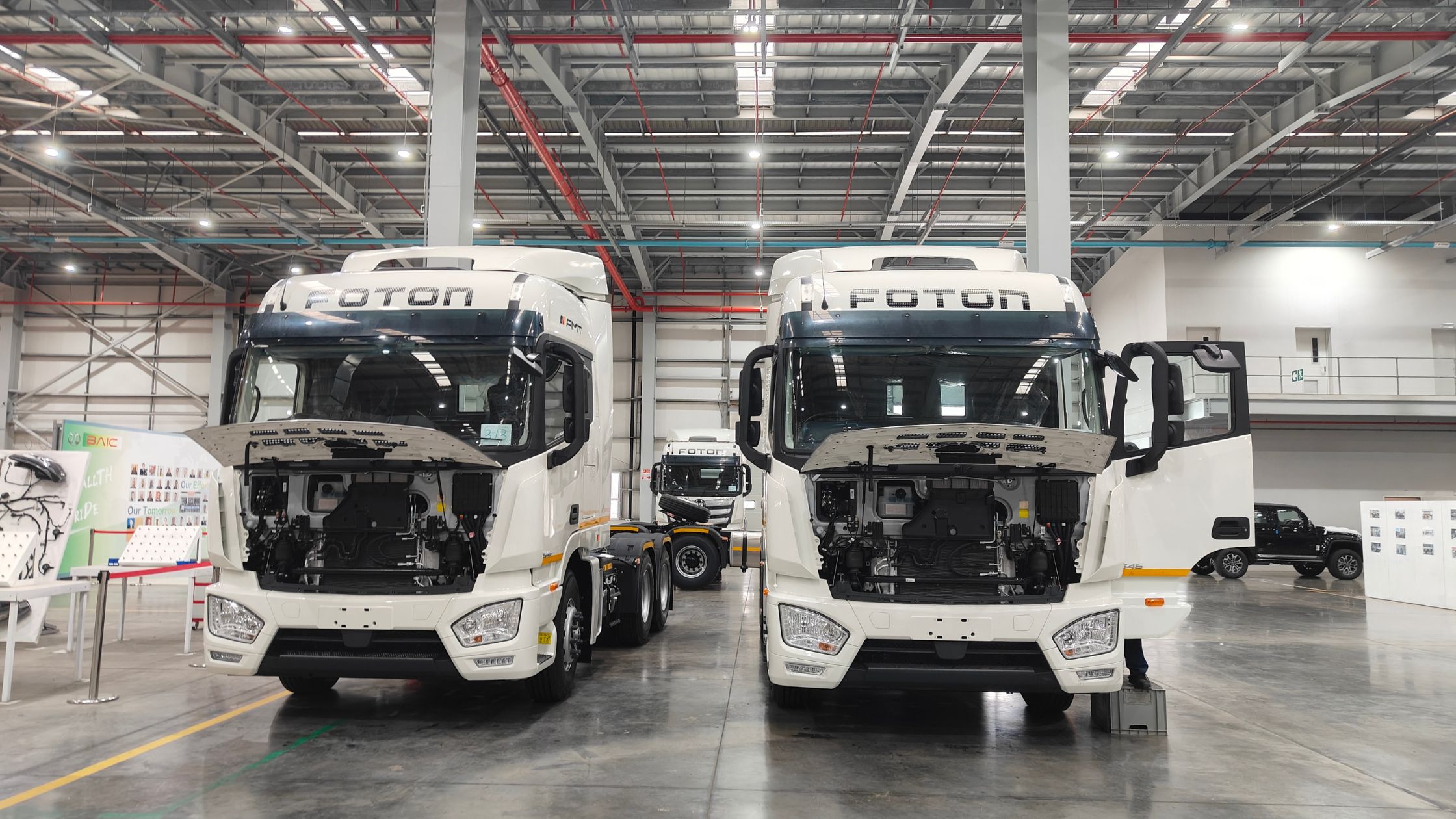Foton’s first overseas vehicle manufacturing base in Gqeberha South Africa - Truck assembly
