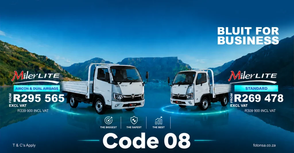 Foton Miler LITE Code 8